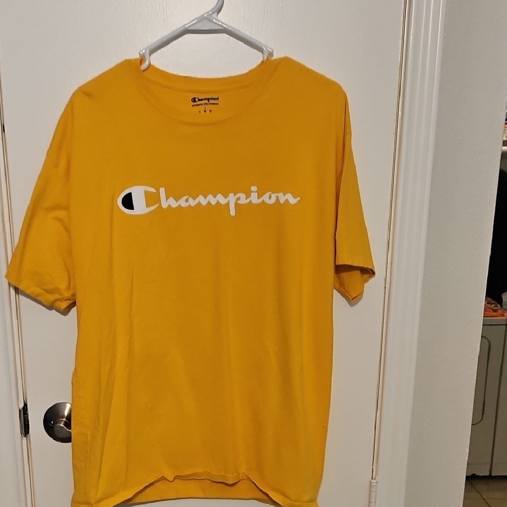 Champion Bold Yellow Tee